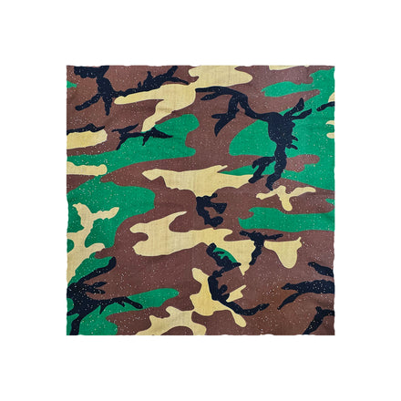 Camoflauge Bandana with infused glitter