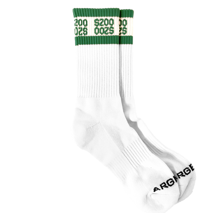GREEN $200 U$D SOCKS
