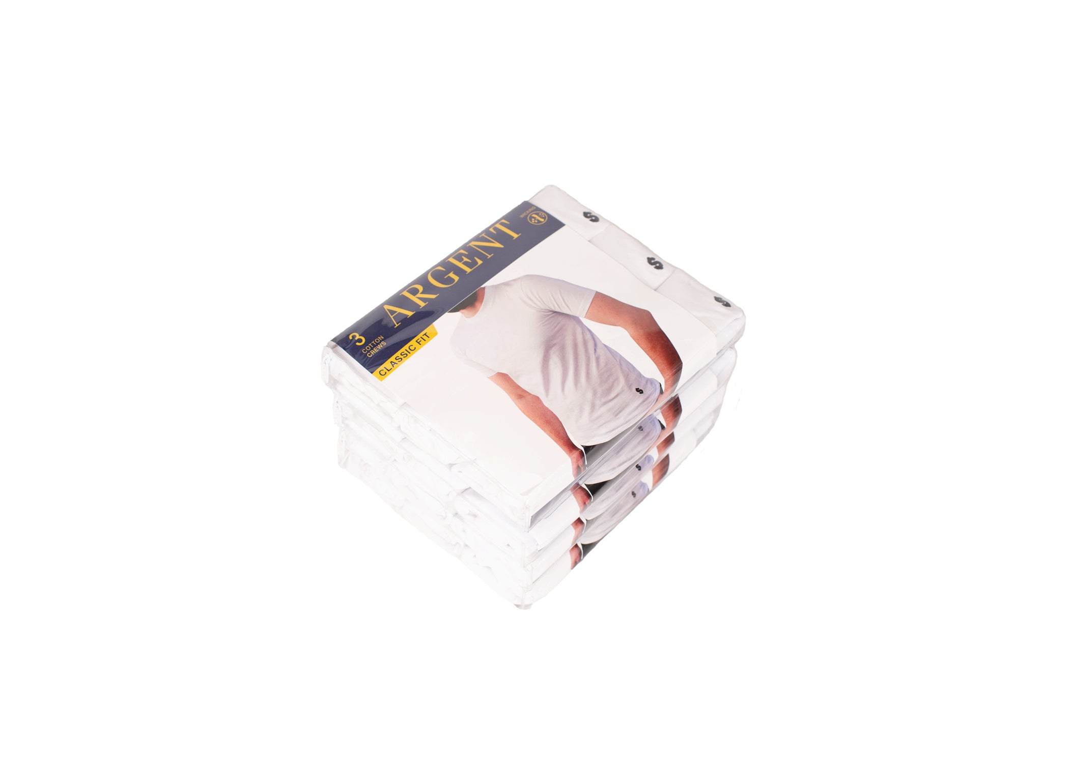3 PACK WHITE POLO T-SHIRTS
