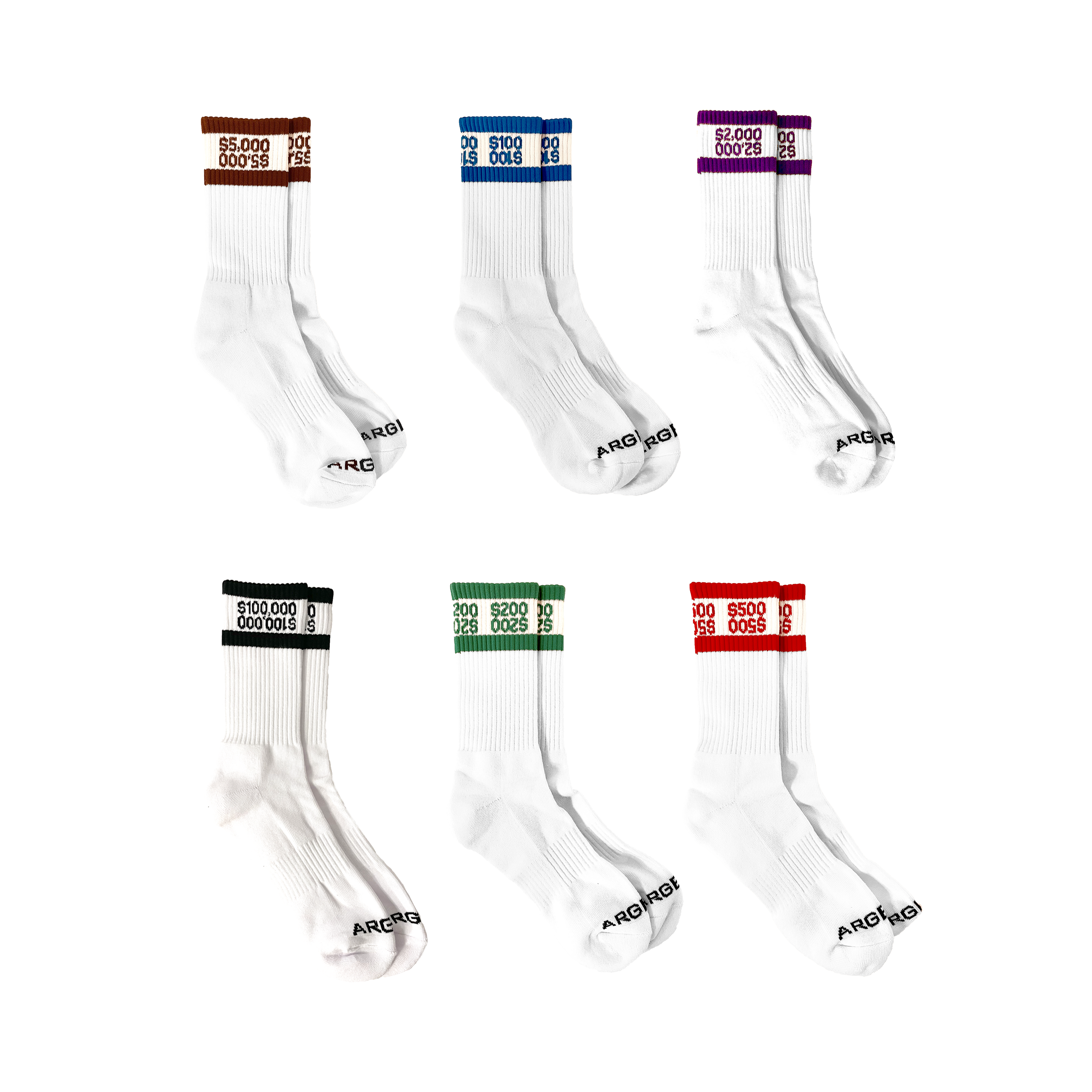 Money Band Sock Packs