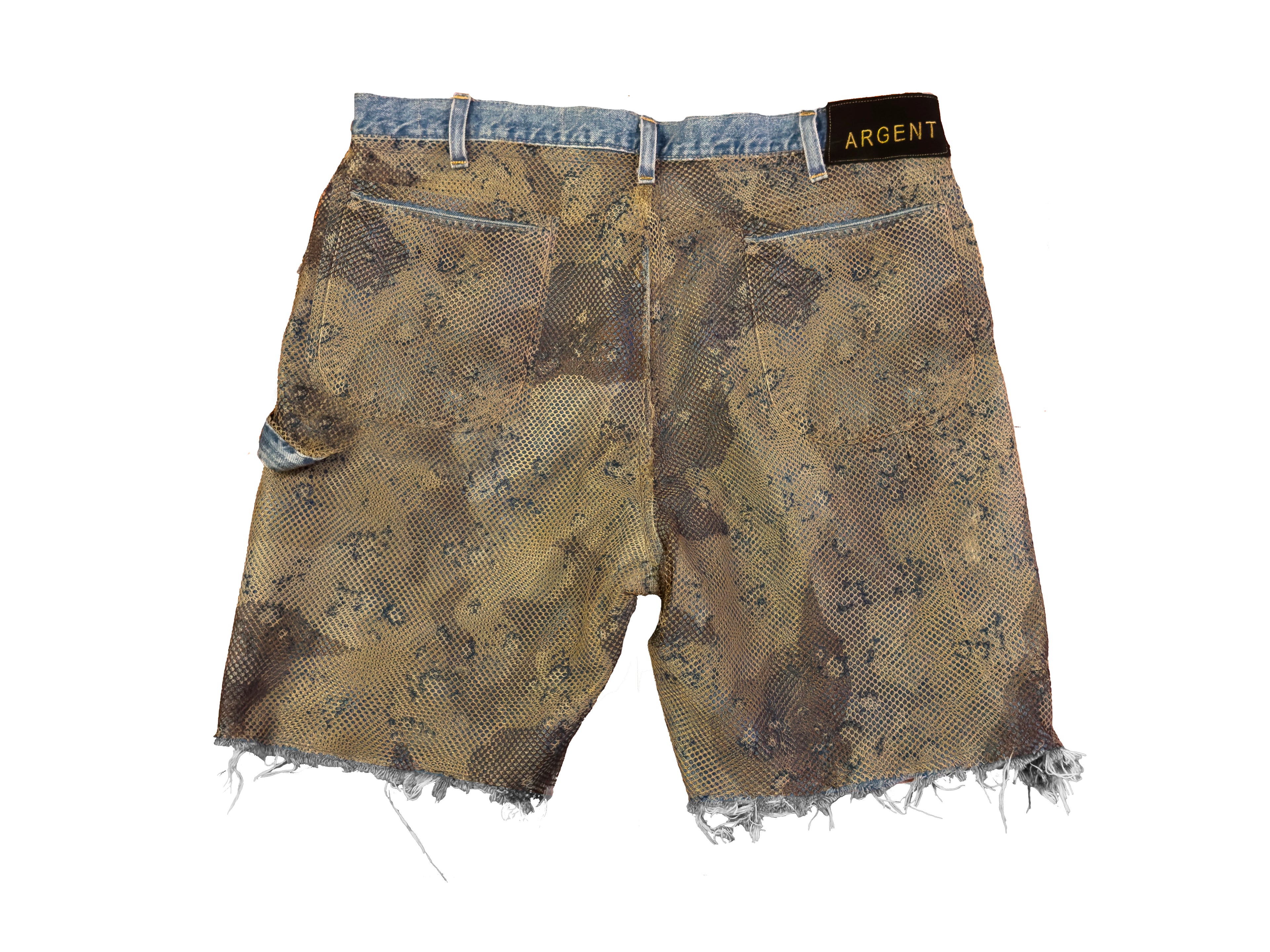 DESERT CAMO JEAN SHORTS