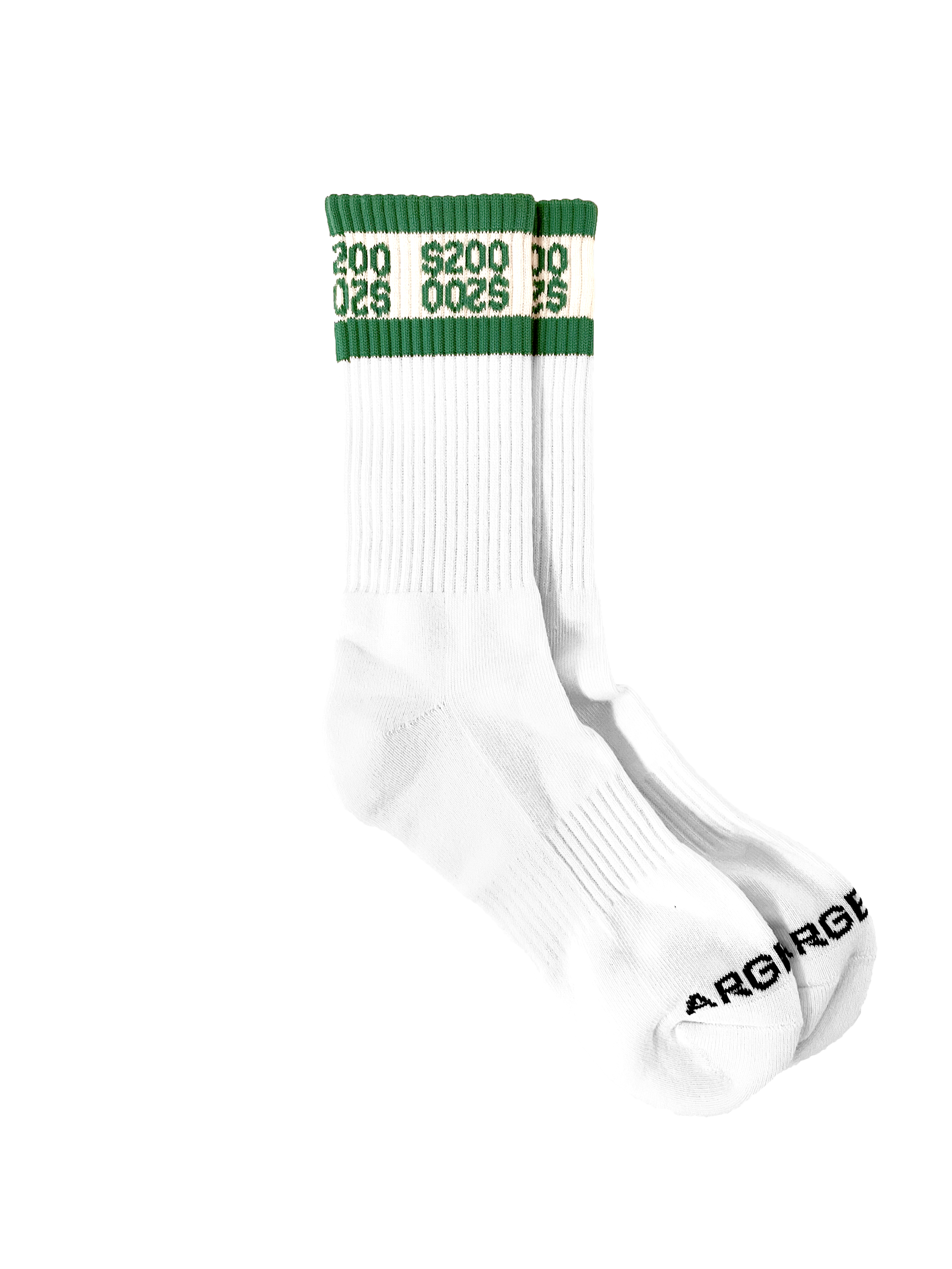 GREEN U$D SOCKS