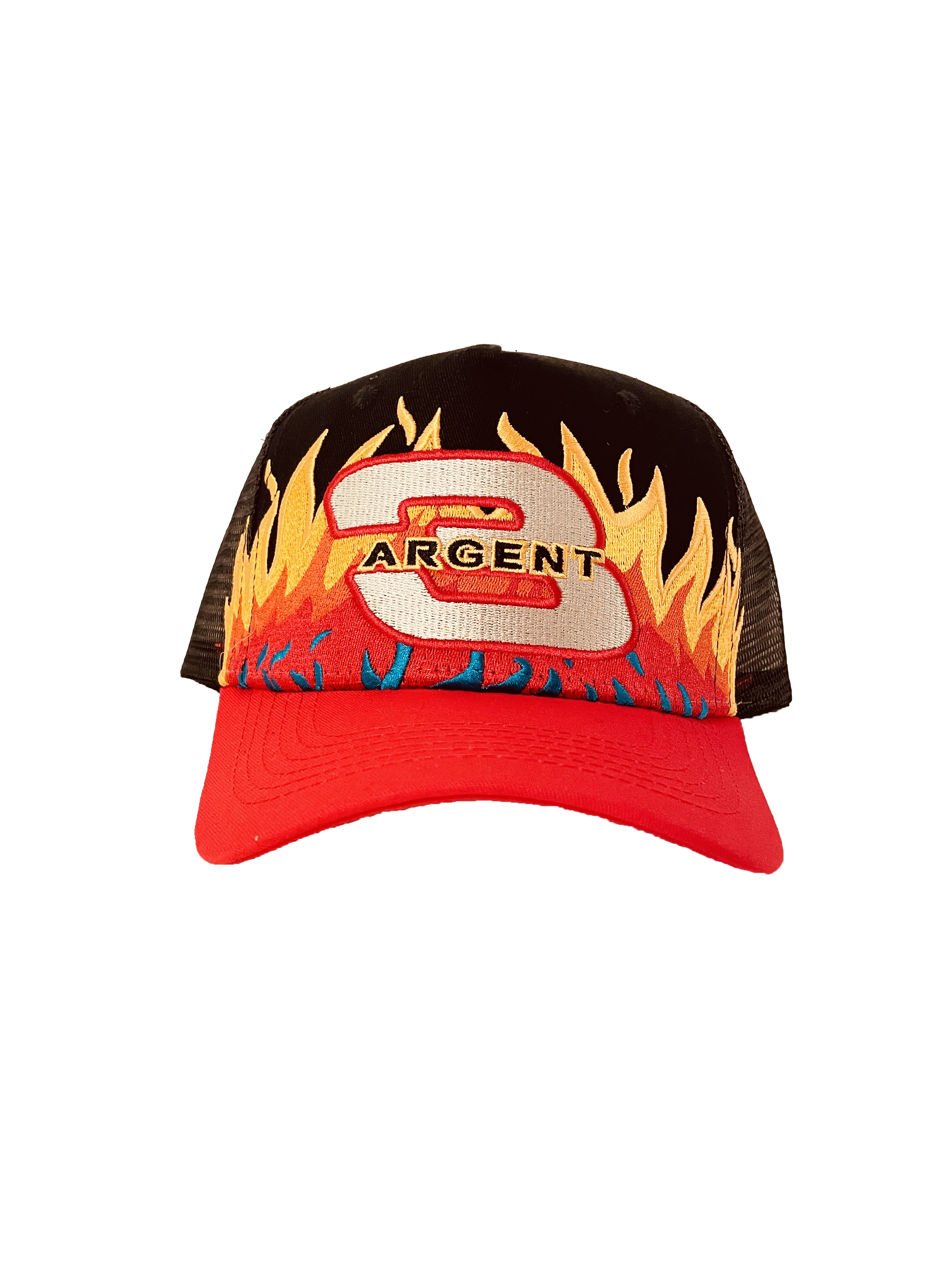 FLAME TRUCKER HAT