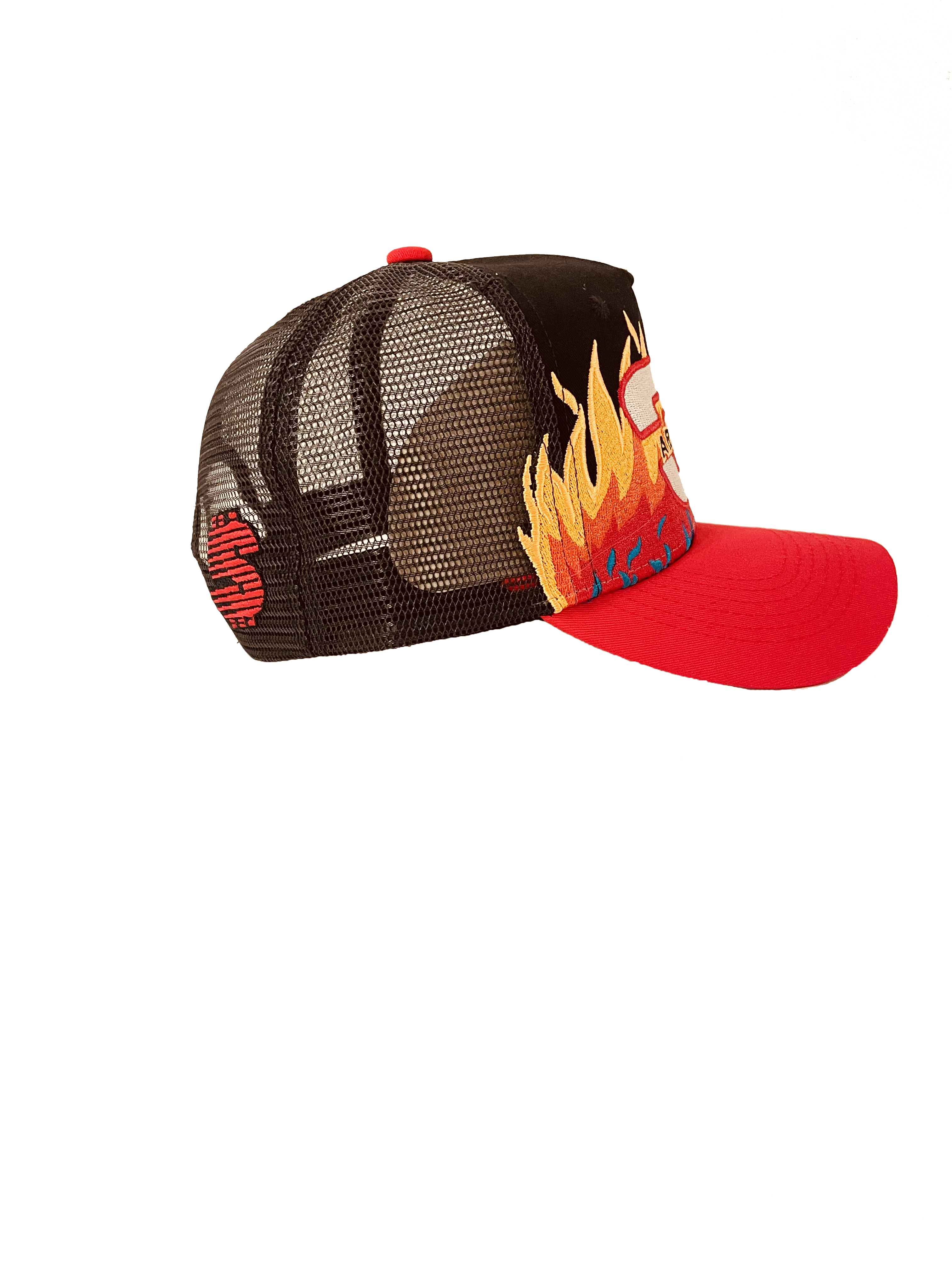 FLAME TRUCKER HAT