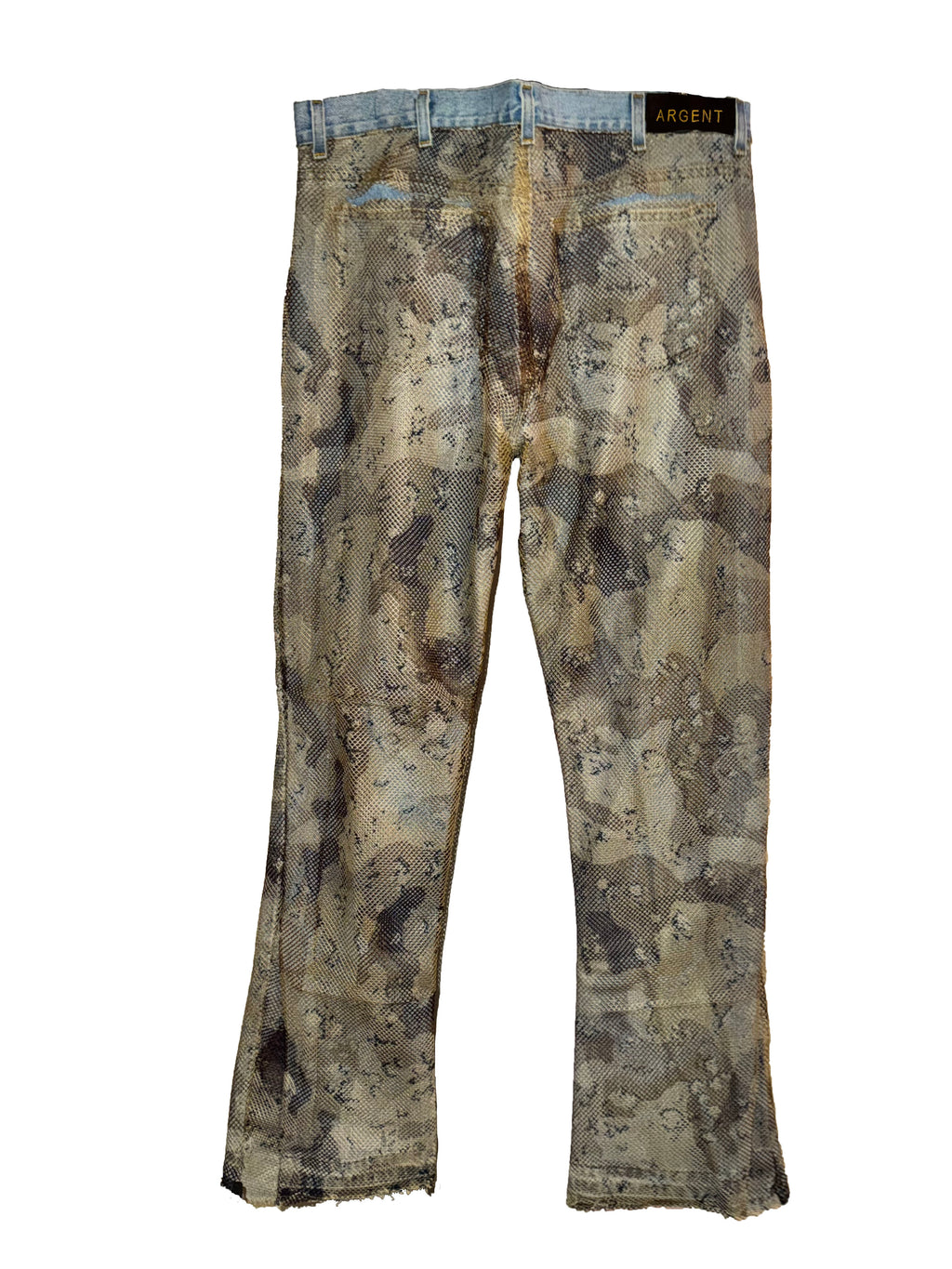 Desert Camo Denim Pants