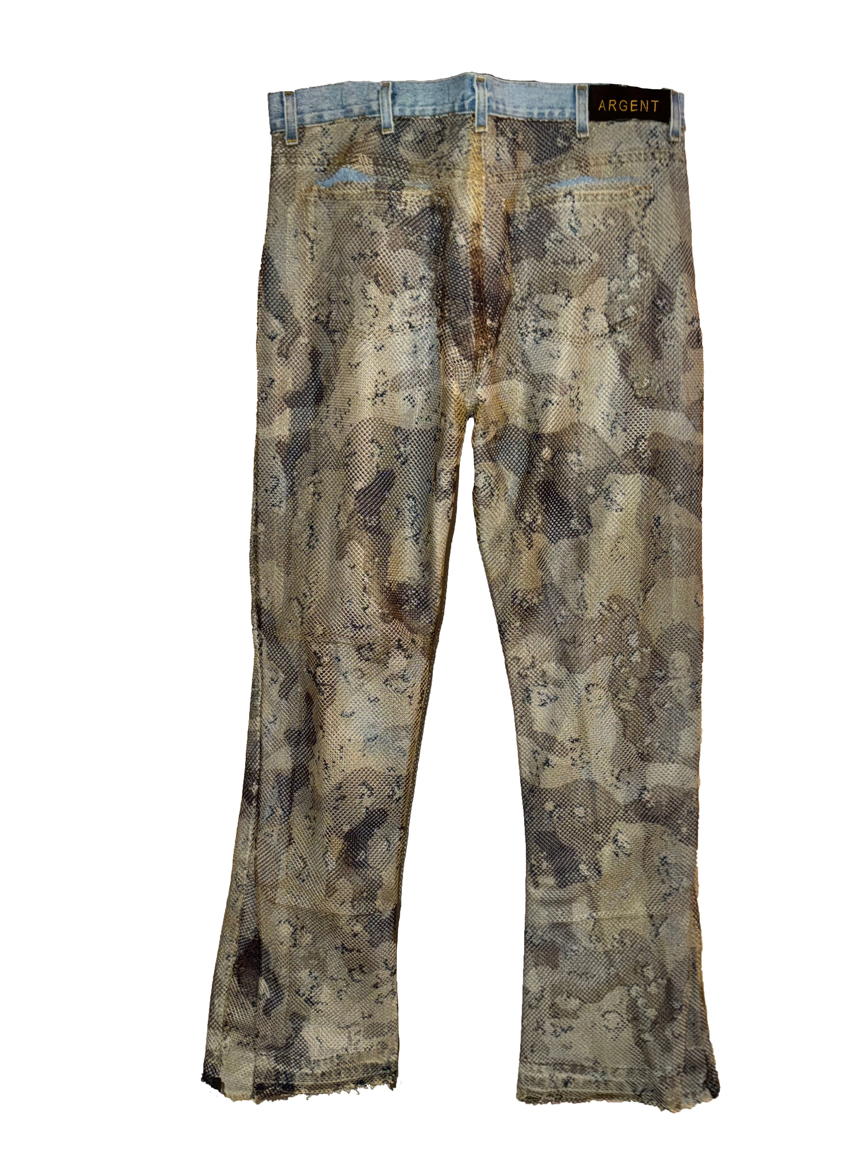 Desert Camo Denim Pants