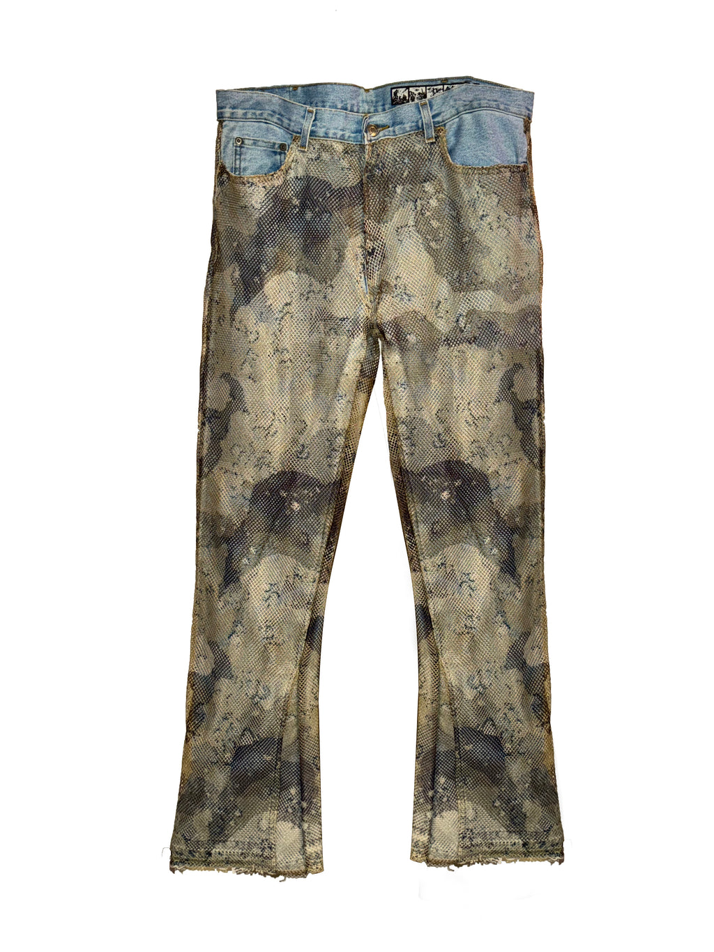 Desert Camo Denim Pants