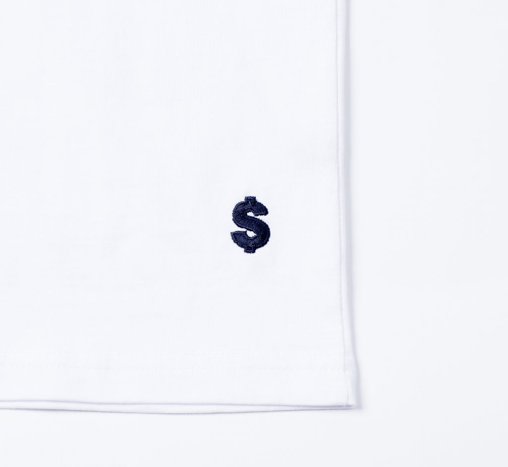 3 PACK WHITE POLO T-SHIRTS
