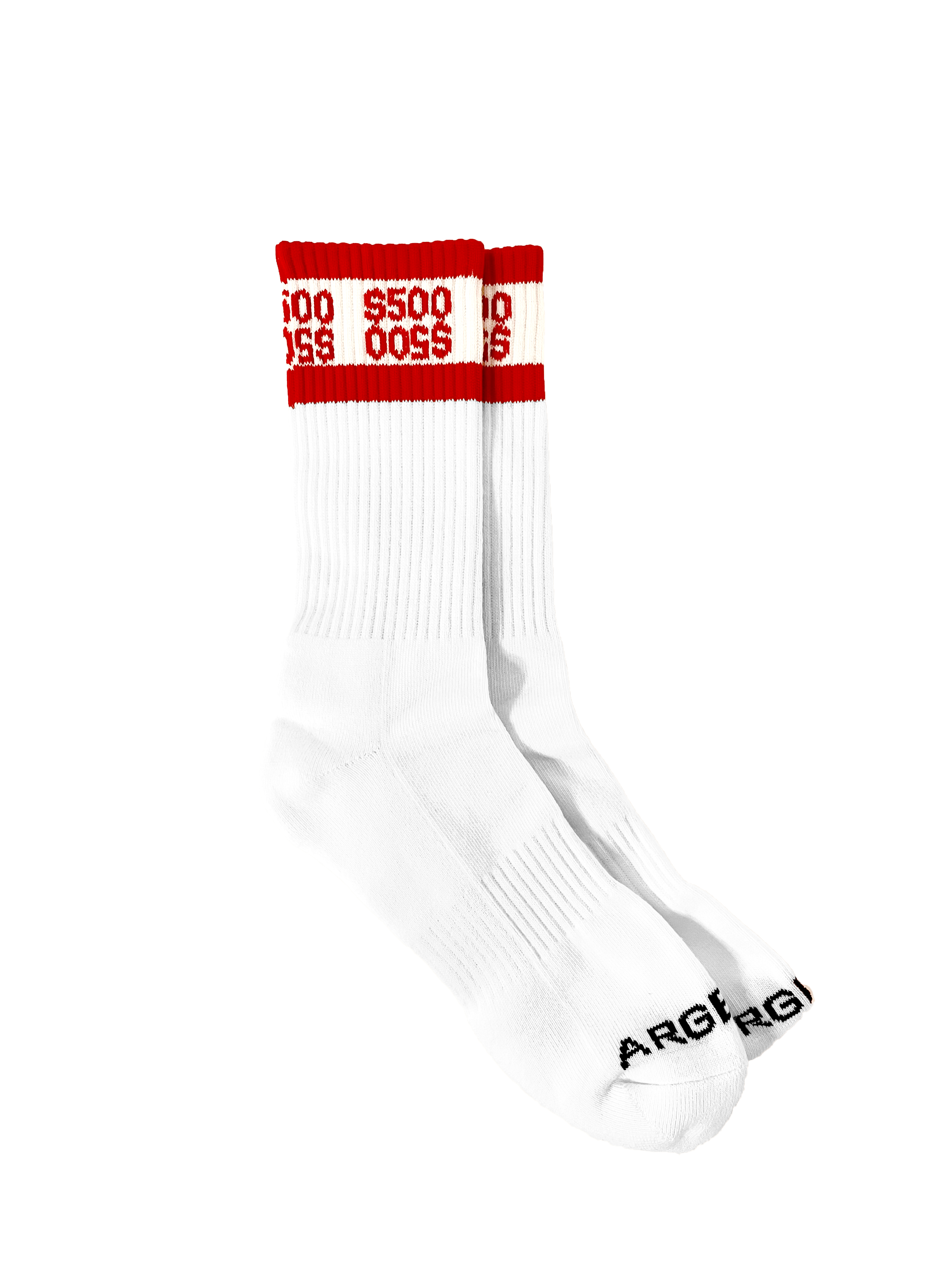 RED $500 U$D SOCKS