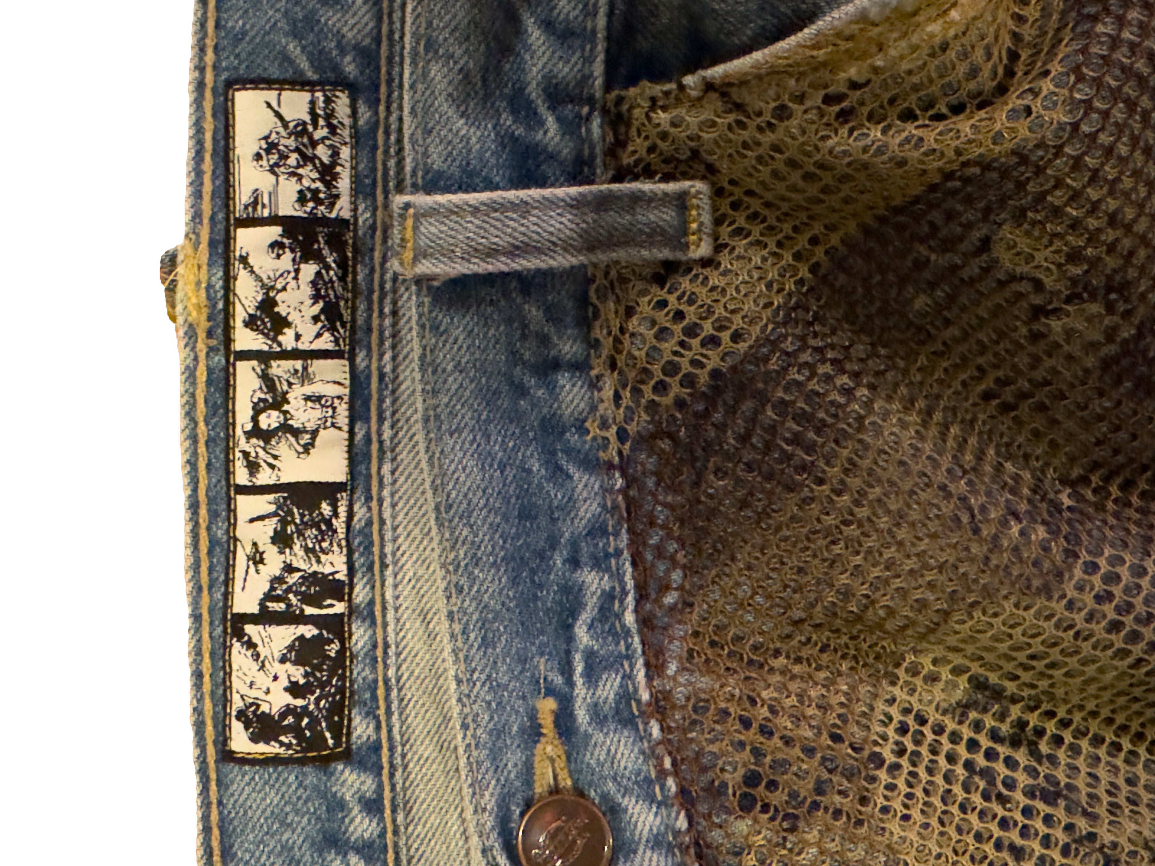 Desert Camo Denim Pants